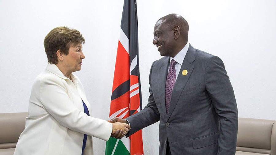 Kristalina Georgieva et William Ruto
